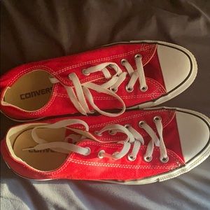 red converse